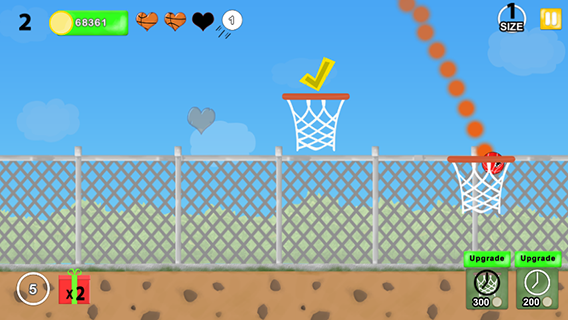 Crazy Baskets screenshot 2