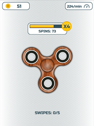 Fidget spinner mania screenshot 1