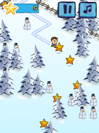 Groovy Ski screenshot 2