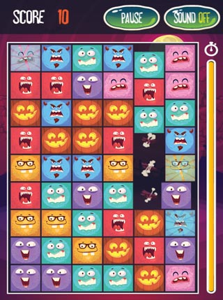 Halloween Monster Match screenshot 2