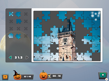 Halloween Puzzle screenshot 1