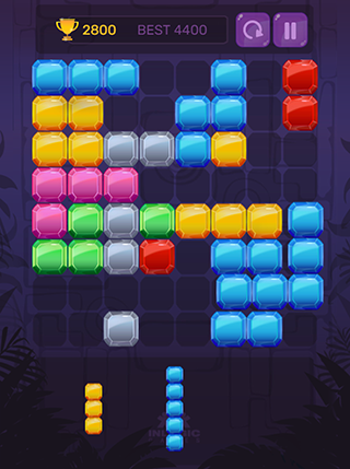 Jewel Blocks Quest screenshot 1