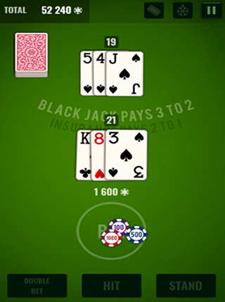 Las Vegas Blackjack screenshot 1
