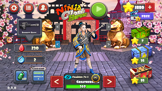 Ninja Clash Heroes screenshot 1