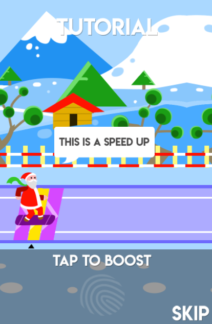 Santa Ski screenshot 1