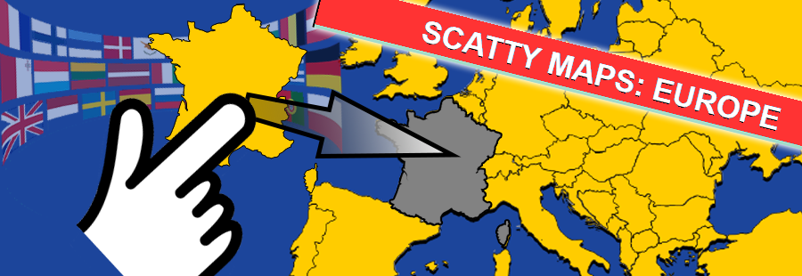 Scatty Maps Europe