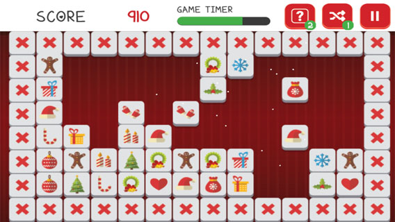 Winter Mahjong screenshot 1